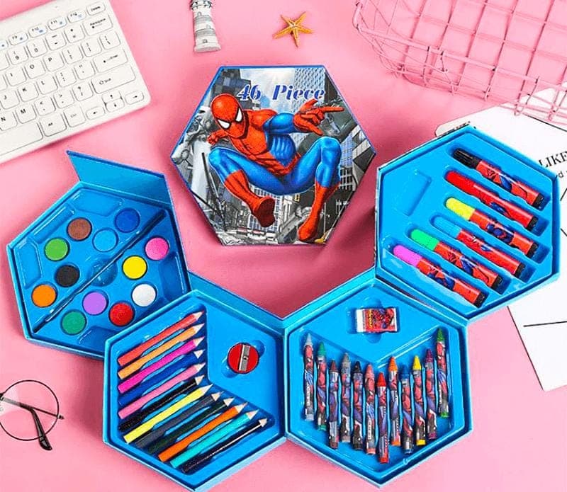 46pc Art Set - Art Supplies toy