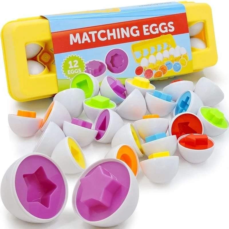 Matching Eggs Set - Educational toy